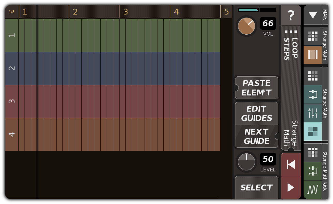 1/8-beat guide